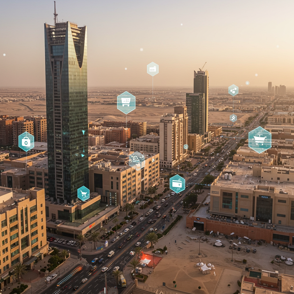 التجارة الإلكترونية وأثرها على العقارات التجارية في السعودية
